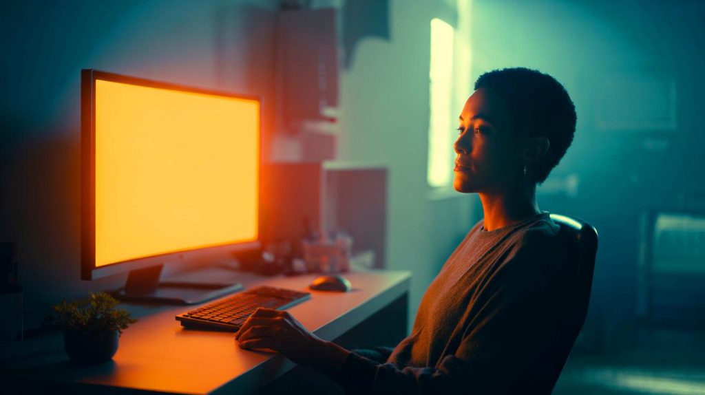 Découvrez l’écran révolutionnaire qui combat la fatigue oculaire avec une lumière apaisante et protectrice !