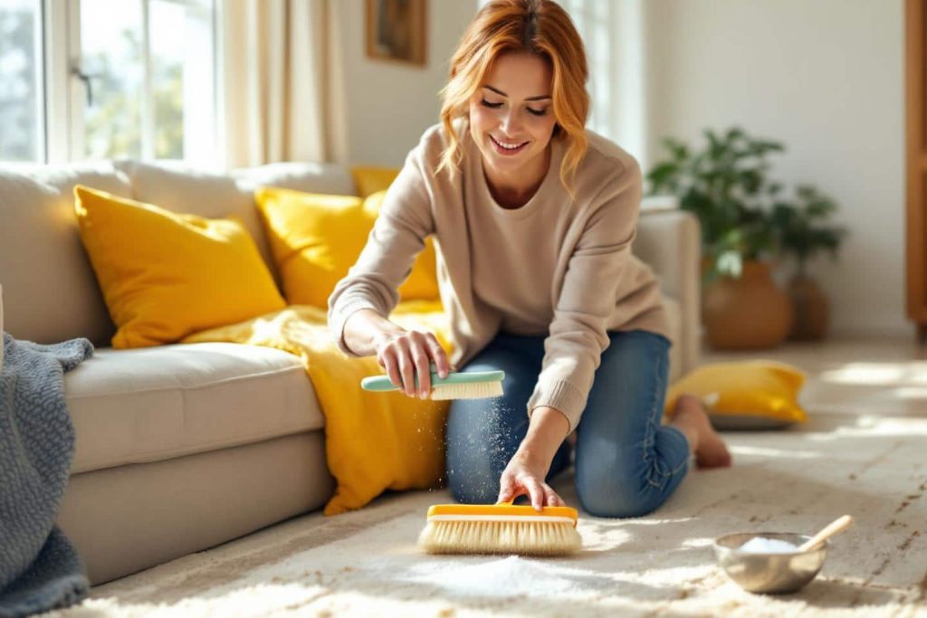 Dites adieu à l’aspirateur : découvrez cette astuce simple pour des tapis éclatants et protégés sans le moindre effort !