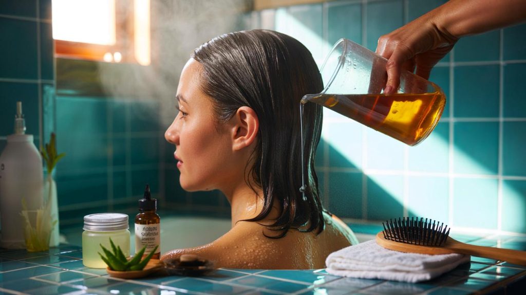 Révélation des experts : Adoptez cette technique facile pour des cheveux éclatants sans produits agressifs !