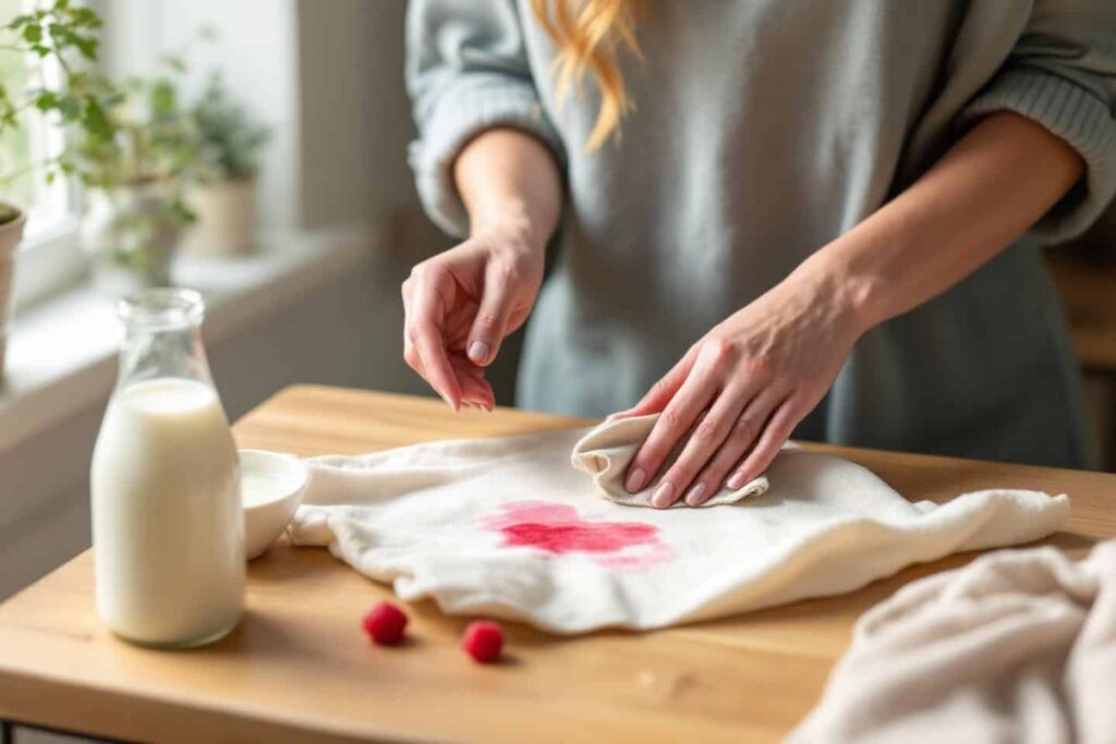 Dites adieu aux taches tenaces : découvrez cet étonnant ingrédient du frigo qui nettoie sans effort !